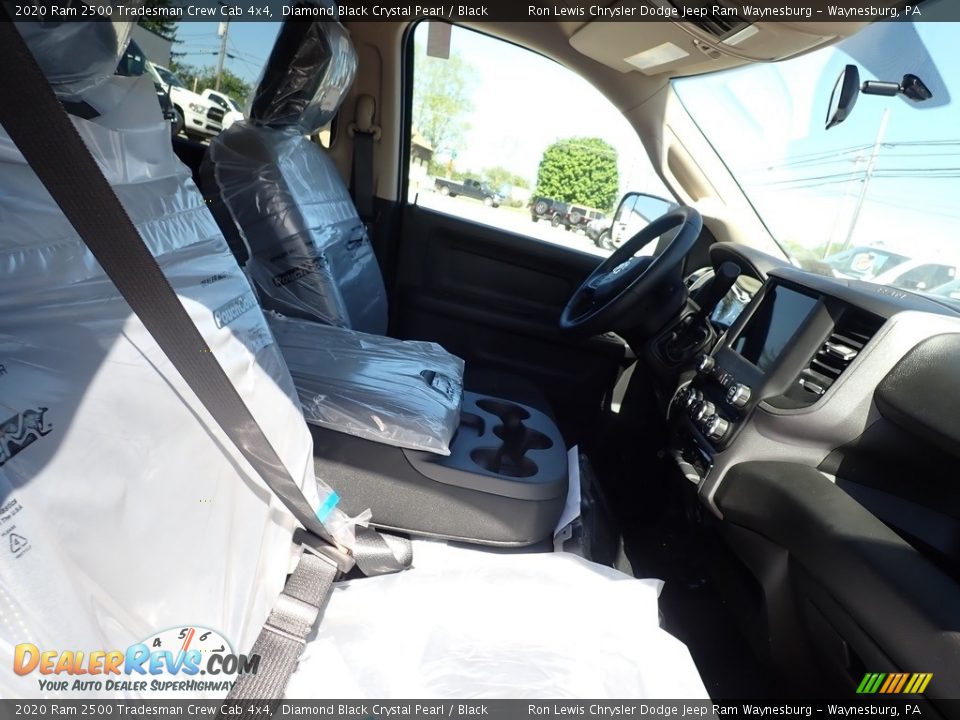 2020 Ram 2500 Tradesman Crew Cab 4x4 Diamond Black Crystal Pearl / Black Photo #10