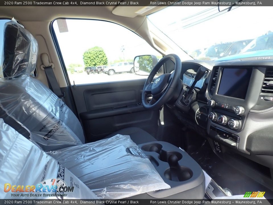 2020 Ram 2500 Tradesman Crew Cab 4x4 Diamond Black Crystal Pearl / Black Photo #11