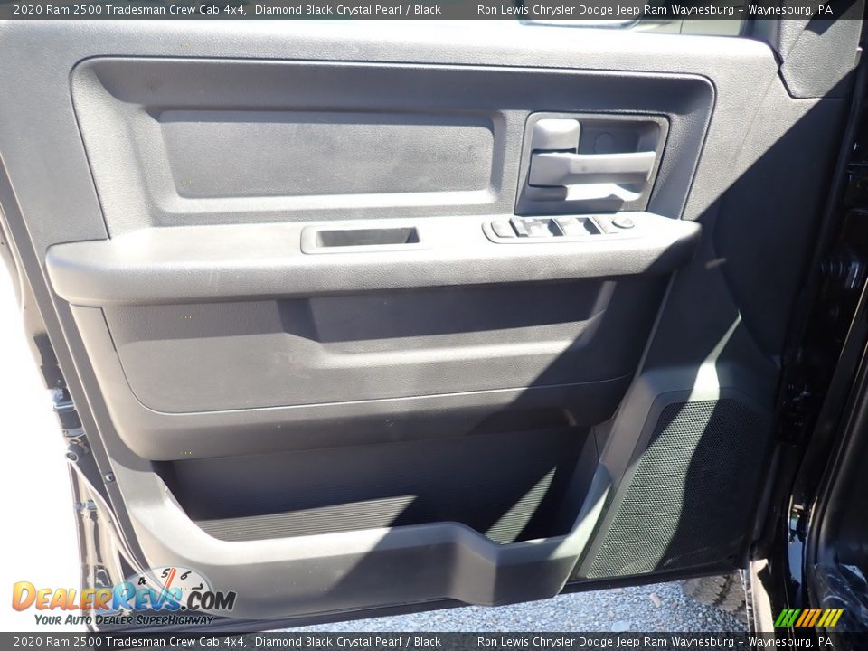2020 Ram 2500 Tradesman Crew Cab 4x4 Diamond Black Crystal Pearl / Black Photo #14