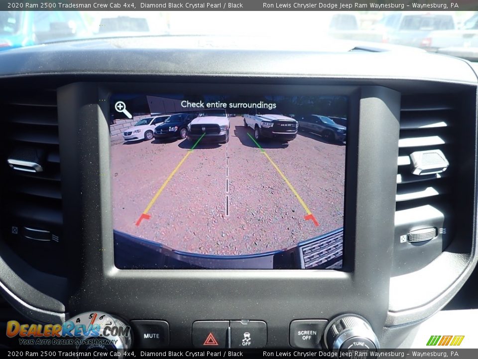 2020 Ram 2500 Tradesman Crew Cab 4x4 Diamond Black Crystal Pearl / Black Photo #17