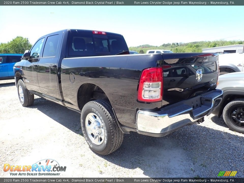 2020 Ram 2500 Tradesman Crew Cab 4x4 Diamond Black Crystal Pearl / Black Photo #3