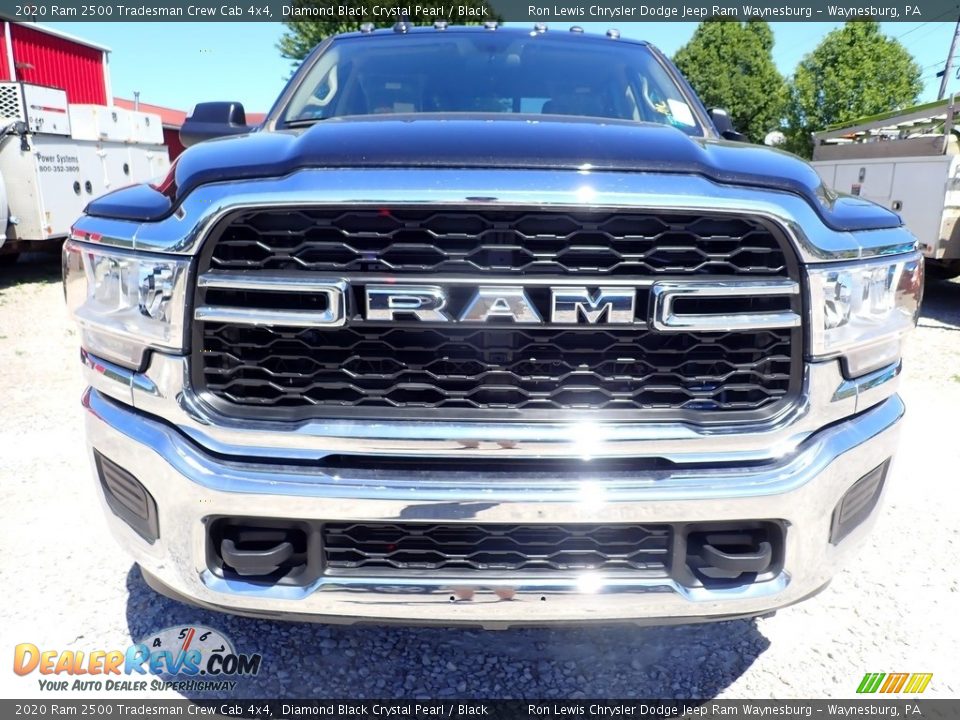 2020 Ram 2500 Tradesman Crew Cab 4x4 Diamond Black Crystal Pearl / Black Photo #7