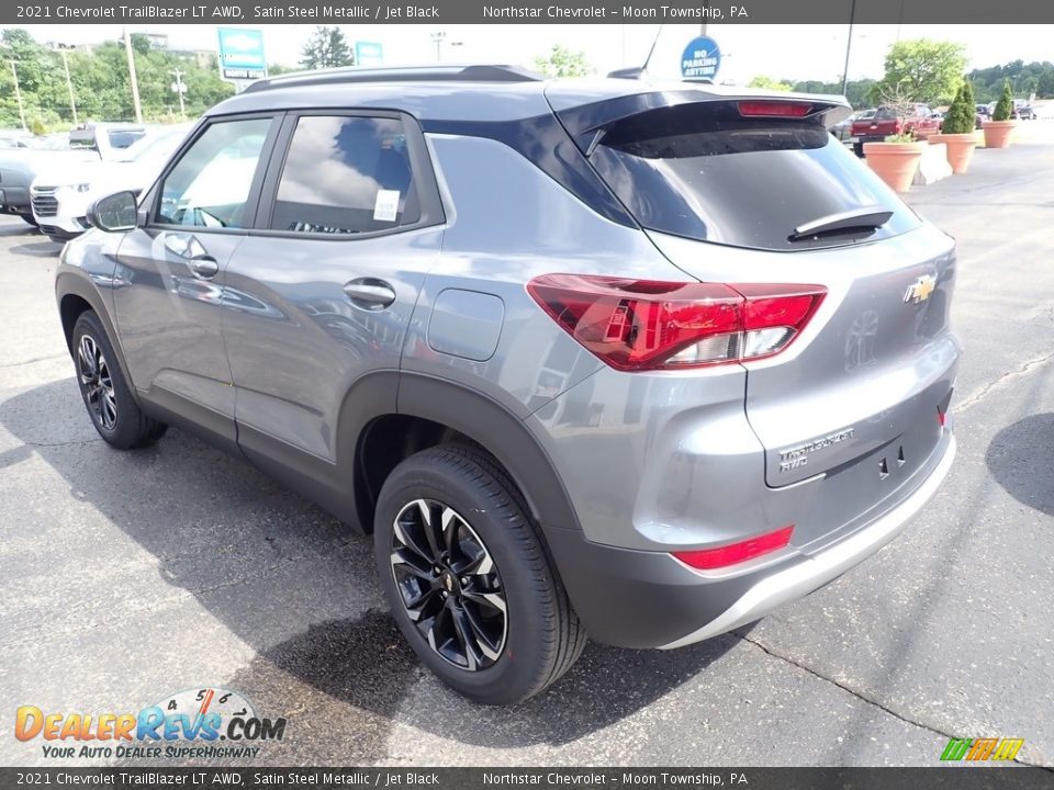 2021 Chevrolet TrailBlazer LT AWD Satin Steel Metallic / Jet Black Photo #4