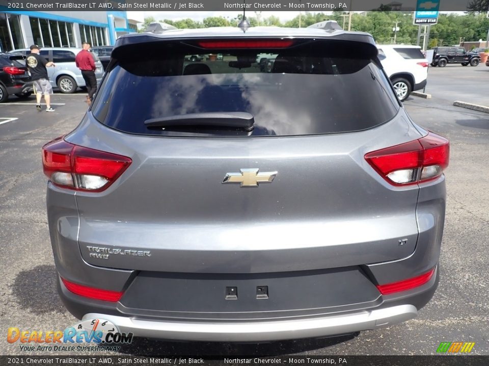 2021 Chevrolet Trailblazer LT AWD Satin Steel Metallic / Jet Black Photo #5