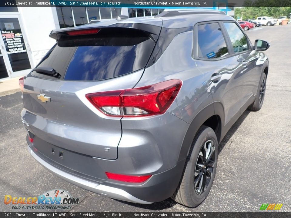 2021 Chevrolet TrailBlazer LT AWD Satin Steel Metallic / Jet Black Photo #6