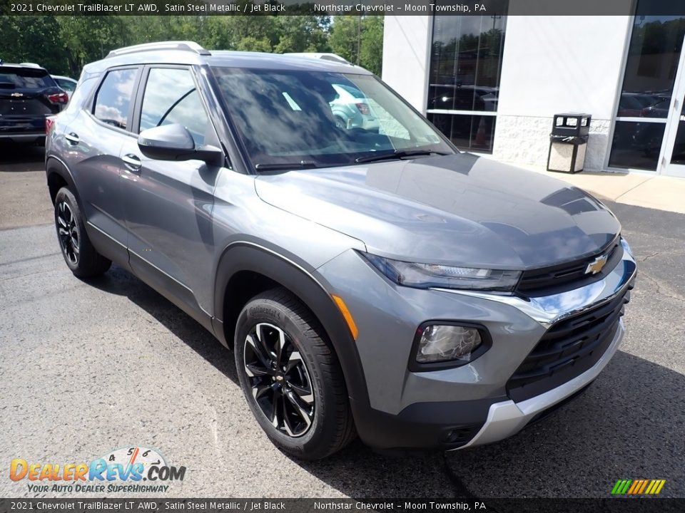 2021 Chevrolet Trailblazer LT AWD Satin Steel Metallic / Jet Black Photo #8