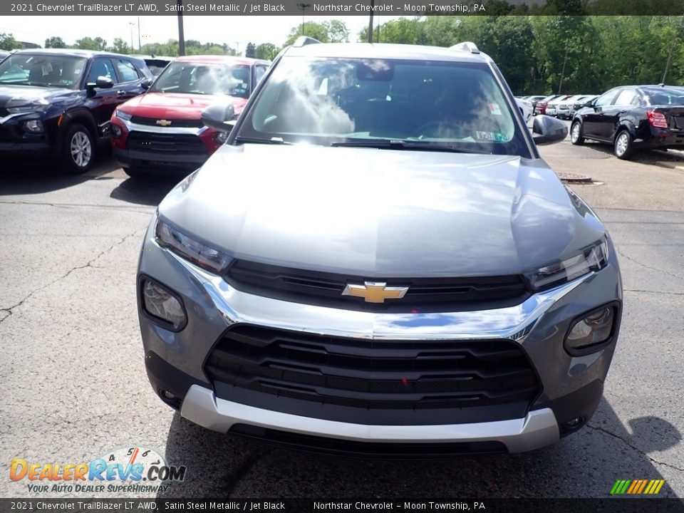 2021 Chevrolet Trailblazer LT AWD Satin Steel Metallic / Jet Black Photo #9