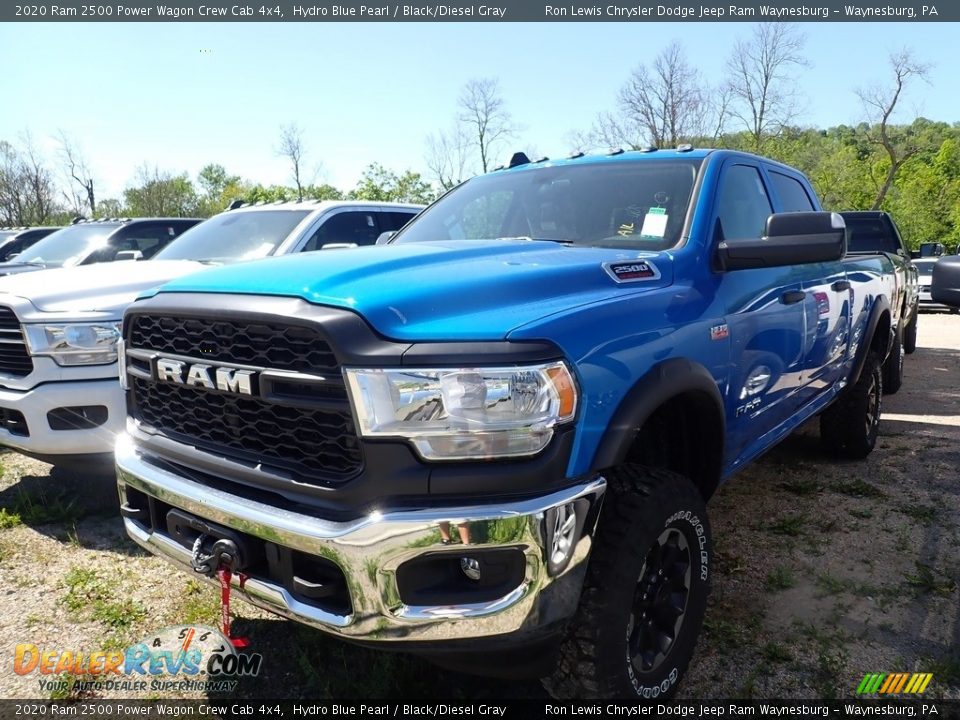 2020 Ram 2500 Power Wagon Crew Cab 4x4 Hydro Blue Pearl / Black/Diesel Gray Photo #1