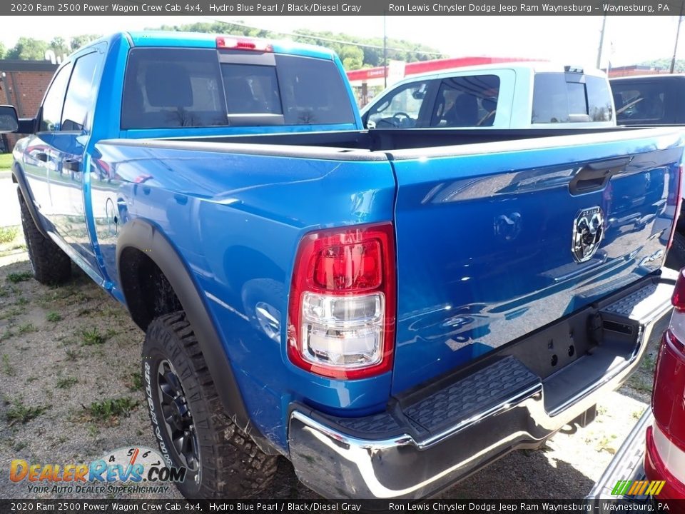 2020 Ram 2500 Power Wagon Crew Cab 4x4 Hydro Blue Pearl / Black/Diesel Gray Photo #4