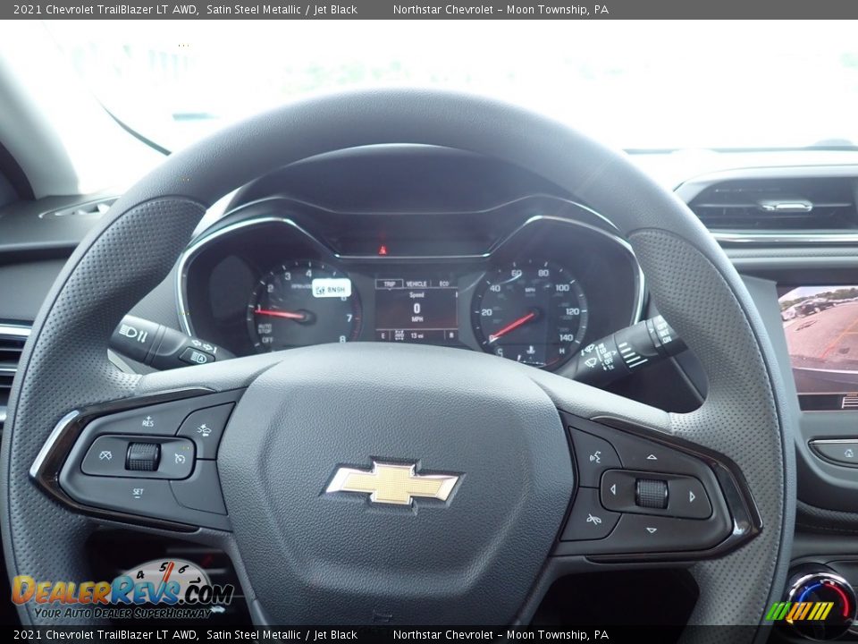 2021 Chevrolet TrailBlazer LT AWD Satin Steel Metallic / Jet Black Photo #20