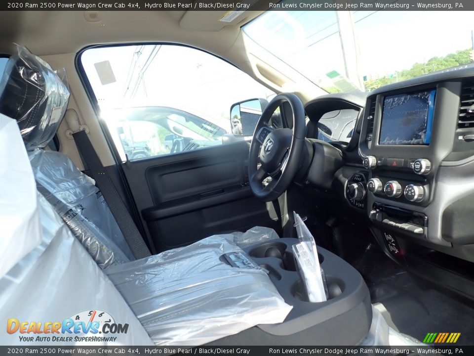 2020 Ram 2500 Power Wagon Crew Cab 4x4 Hydro Blue Pearl / Black/Diesel Gray Photo #7