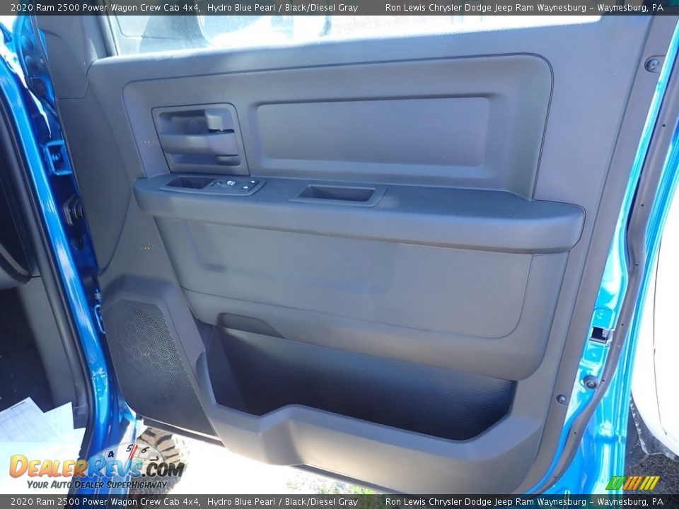 2020 Ram 2500 Power Wagon Crew Cab 4x4 Hydro Blue Pearl / Black/Diesel Gray Photo #8