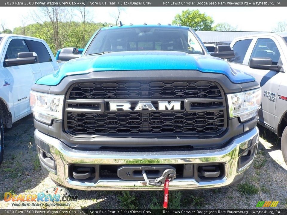 2020 Ram 2500 Power Wagon Crew Cab 4x4 Hydro Blue Pearl / Black/Diesel Gray Photo #11