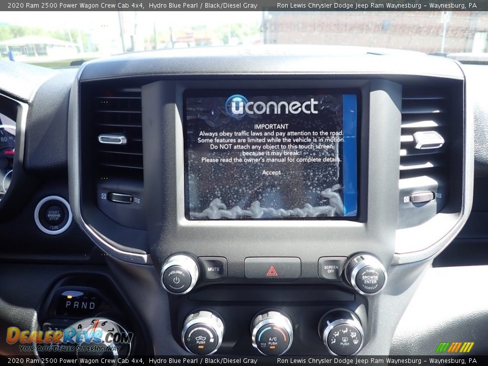 2020 Ram 2500 Power Wagon Crew Cab 4x4 Hydro Blue Pearl / Black/Diesel Gray Photo #18