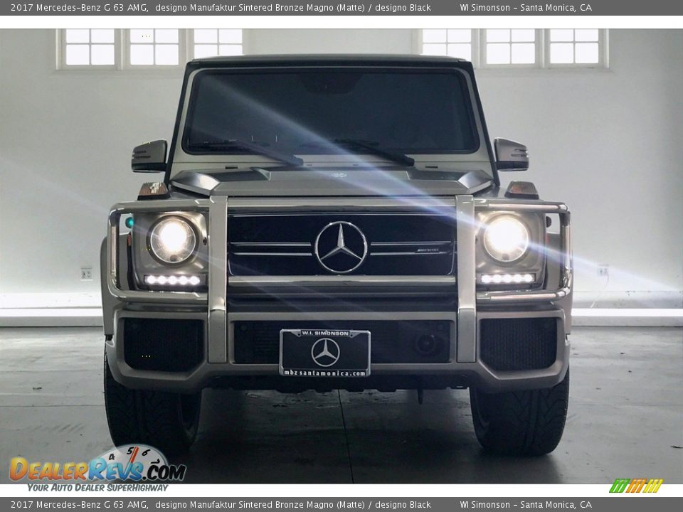 2017 Mercedes-Benz G 63 AMG designo Manufaktur Sintered Bronze Magno (Matte) / designo Black Photo #2