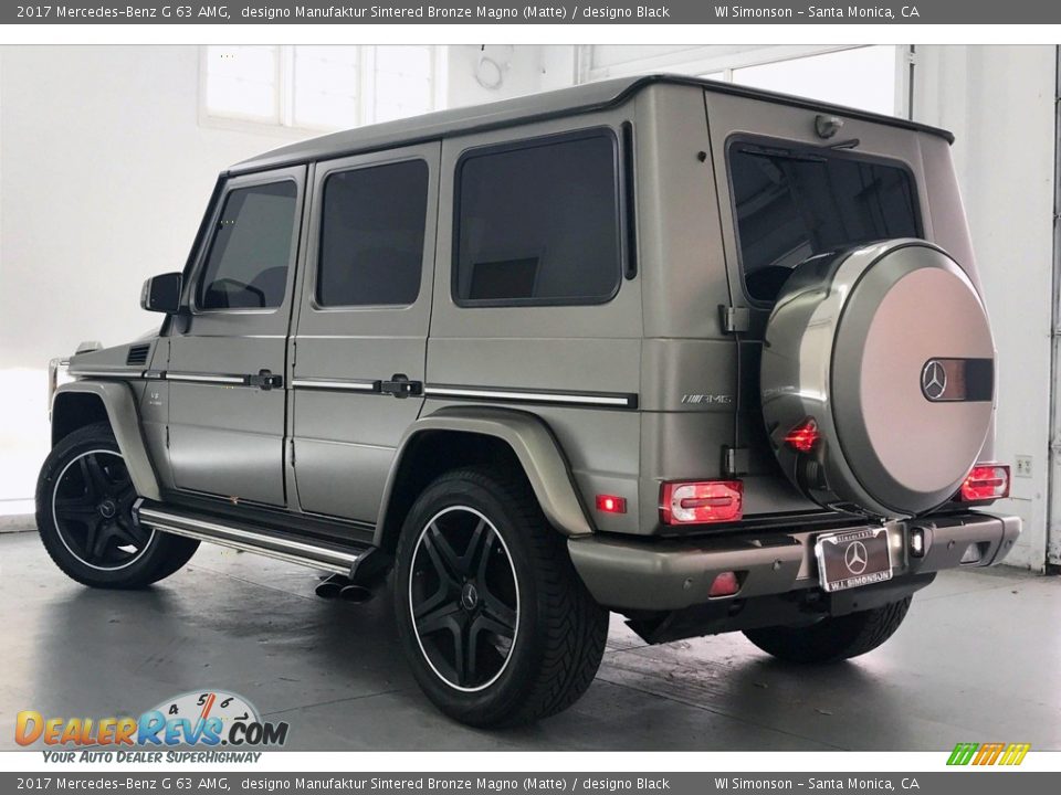 2017 Mercedes-Benz G 63 AMG designo Manufaktur Sintered Bronze Magno (Matte) / designo Black Photo #10