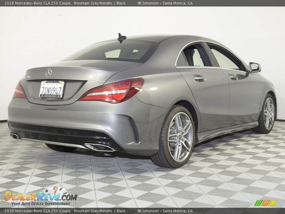 2018 Mercedes-Benz CLA 250 Coupe Mountain Grey Metallic / Black Photo #2