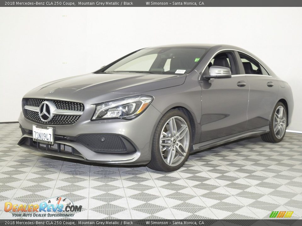 2018 Mercedes-Benz CLA 250 Coupe Mountain Grey Metallic / Black Photo #5