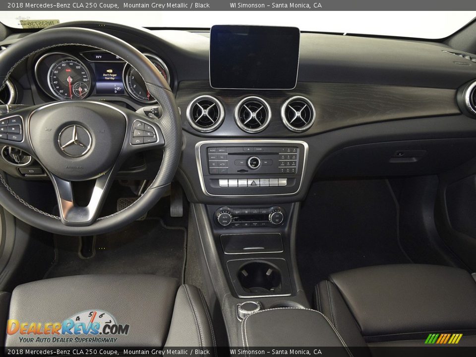 2018 Mercedes-Benz CLA 250 Coupe Mountain Grey Metallic / Black Photo #9