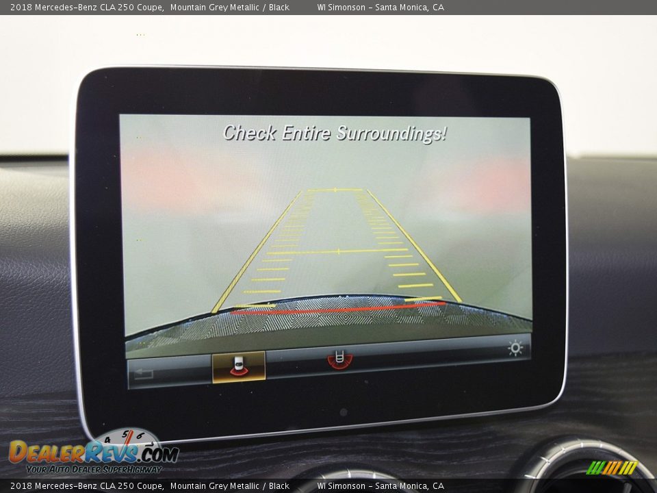 2018 Mercedes-Benz CLA 250 Coupe Mountain Grey Metallic / Black Photo #10