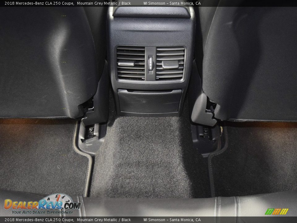 2018 Mercedes-Benz CLA 250 Coupe Mountain Grey Metallic / Black Photo #13