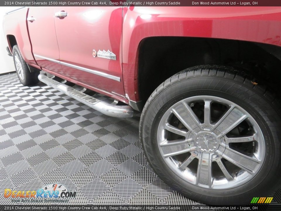 2014 Chevrolet Silverado 1500 High Country Crew Cab 4x4 Deep Ruby Metallic / High Country Saddle Photo #6