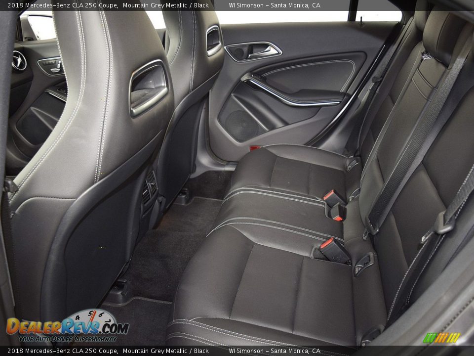 2018 Mercedes-Benz CLA 250 Coupe Mountain Grey Metallic / Black Photo #14
