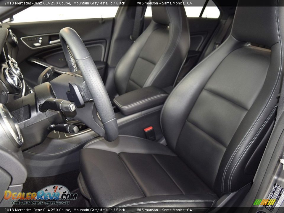 2018 Mercedes-Benz CLA 250 Coupe Mountain Grey Metallic / Black Photo #15