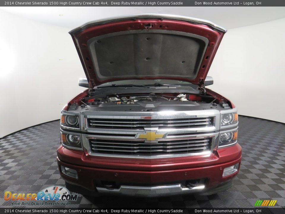 2014 Chevrolet Silverado 1500 High Country Crew Cab 4x4 Deep Ruby Metallic / High Country Saddle Photo #8