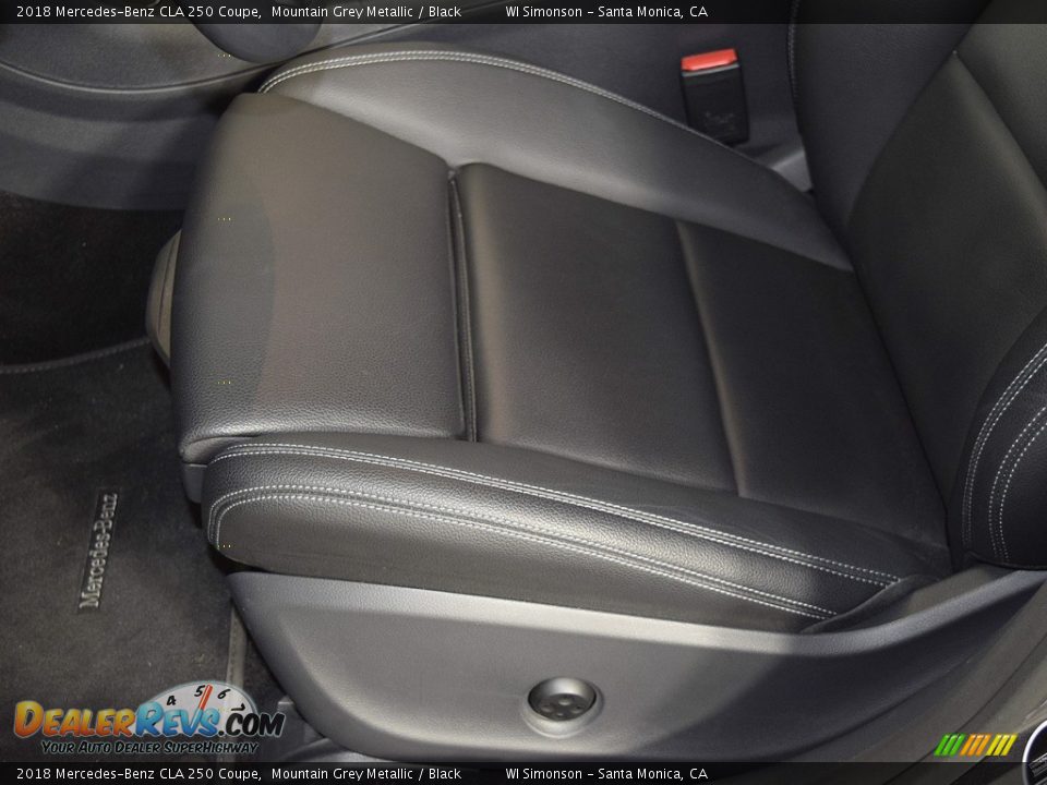 2018 Mercedes-Benz CLA 250 Coupe Mountain Grey Metallic / Black Photo #16