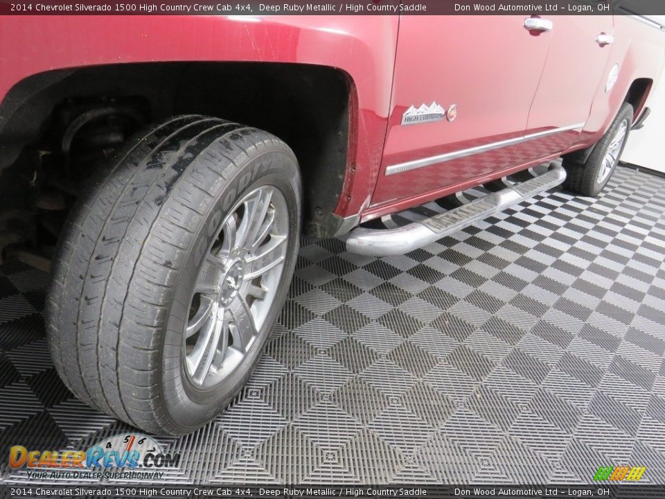 2014 Chevrolet Silverado 1500 High Country Crew Cab 4x4 Deep Ruby Metallic / High Country Saddle Photo #11