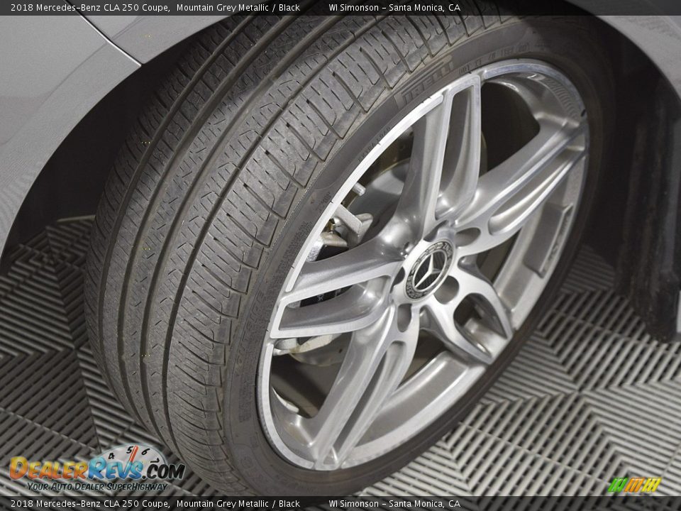 2018 Mercedes-Benz CLA 250 Coupe Mountain Grey Metallic / Black Photo #23