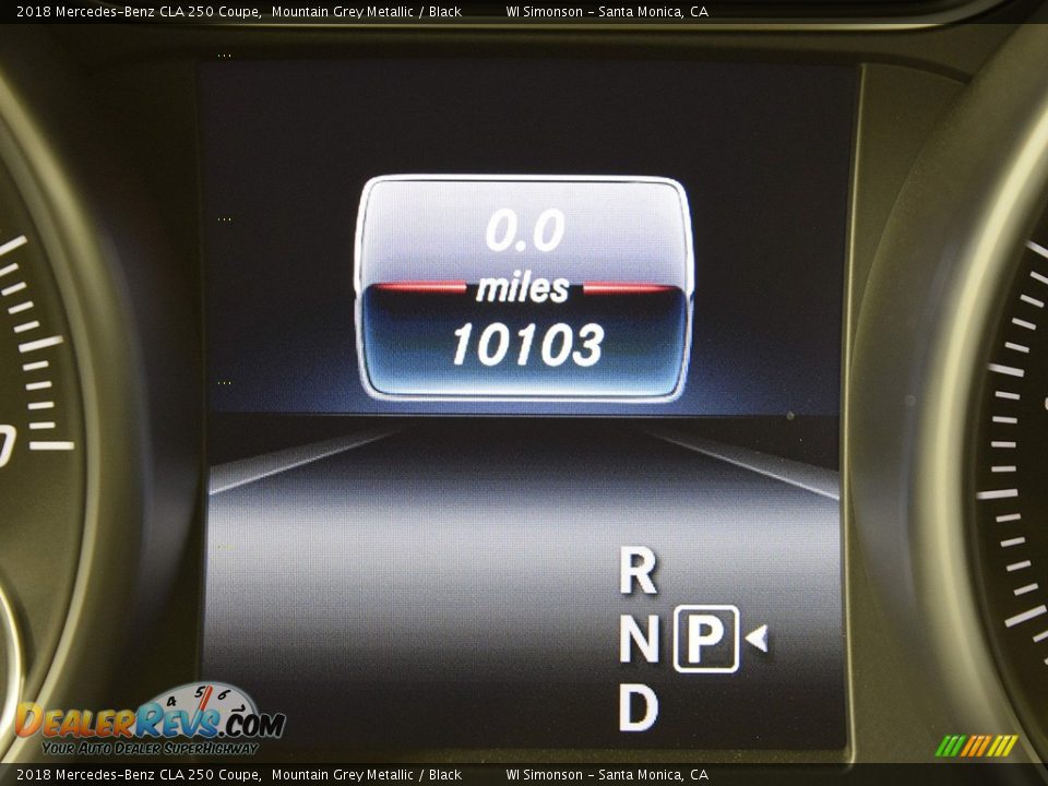2018 Mercedes-Benz CLA 250 Coupe Mountain Grey Metallic / Black Photo #25