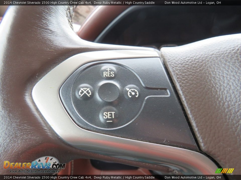 2014 Chevrolet Silverado 1500 High Country Crew Cab 4x4 Steering Wheel Photo #26