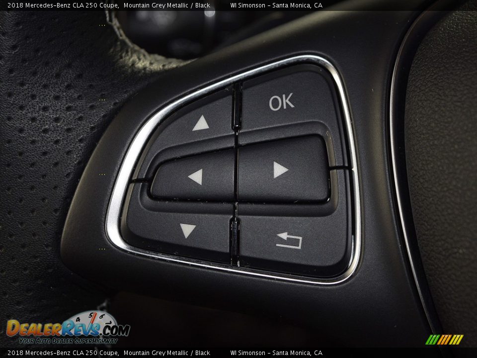 2018 Mercedes-Benz CLA 250 Coupe Mountain Grey Metallic / Black Photo #29