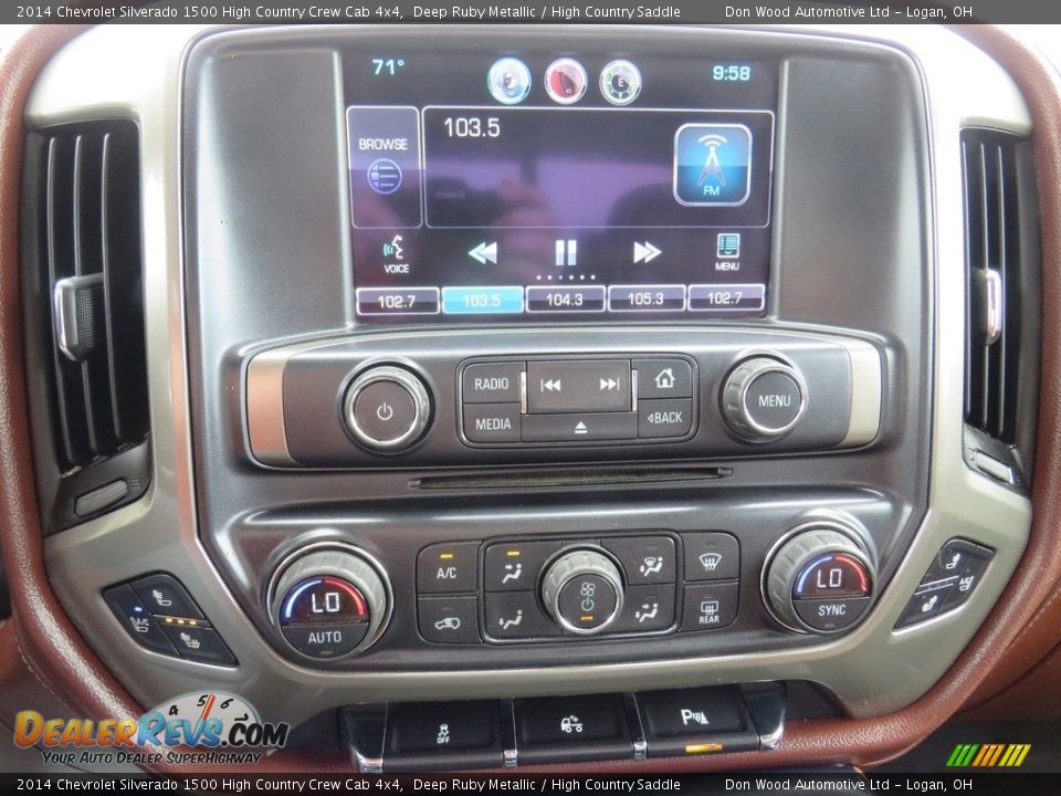 Controls of 2014 Chevrolet Silverado 1500 High Country Crew Cab 4x4 Photo #28