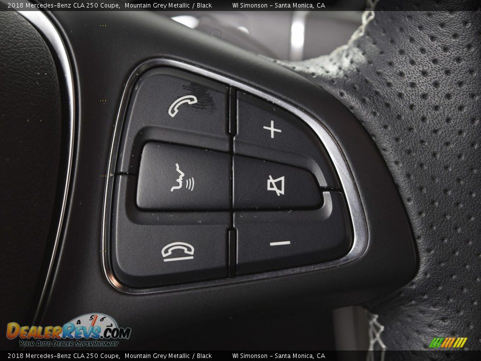 2018 Mercedes-Benz CLA 250 Coupe Mountain Grey Metallic / Black Photo #31