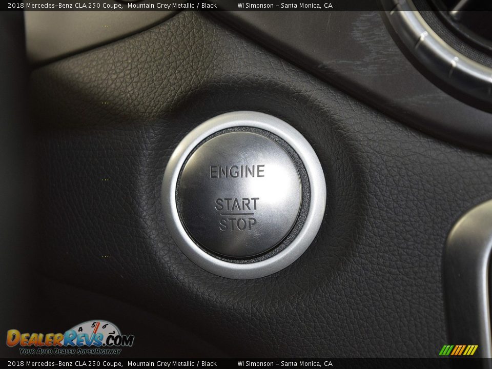 2018 Mercedes-Benz CLA 250 Coupe Mountain Grey Metallic / Black Photo #33