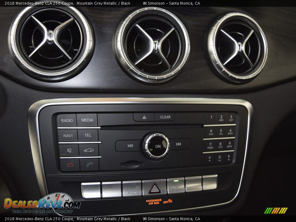 2018 Mercedes-Benz CLA 250 Coupe Mountain Grey Metallic / Black Photo #34
