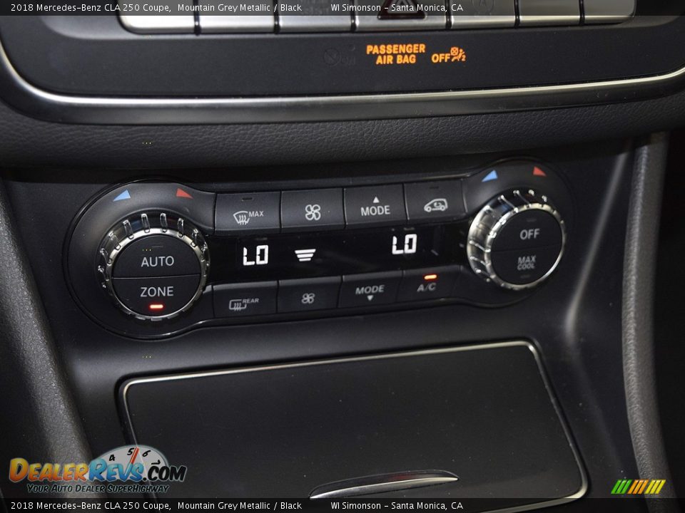 2018 Mercedes-Benz CLA 250 Coupe Mountain Grey Metallic / Black Photo #35