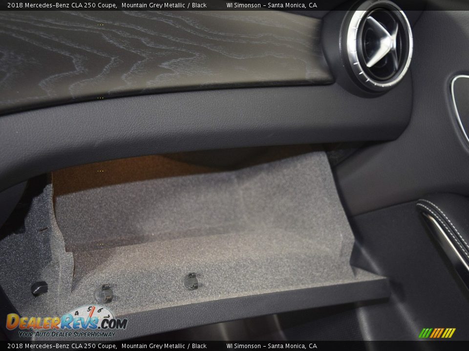 2018 Mercedes-Benz CLA 250 Coupe Mountain Grey Metallic / Black Photo #36