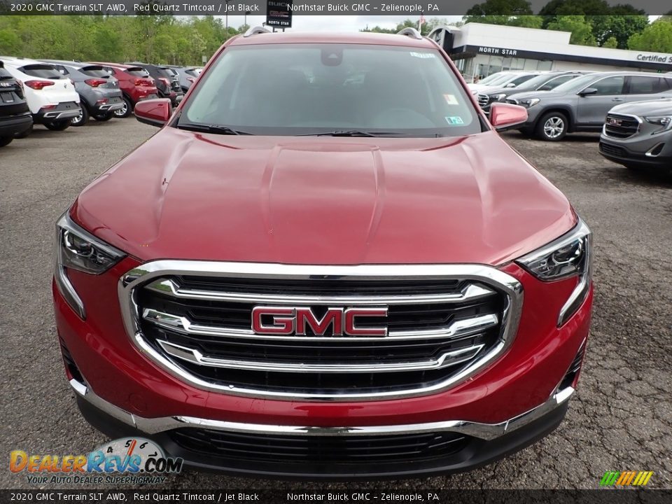 2020 GMC Terrain SLT AWD Red Quartz Tintcoat / Jet Black Photo #2