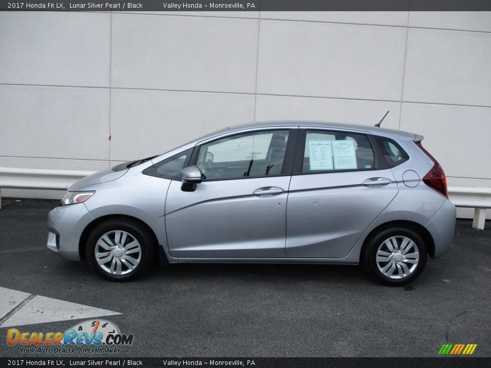 Lunar Silver Pearl 2017 Honda Fit LX Photo #2