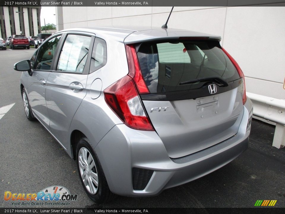 2017 Honda Fit LX Lunar Silver Pearl / Black Photo #3