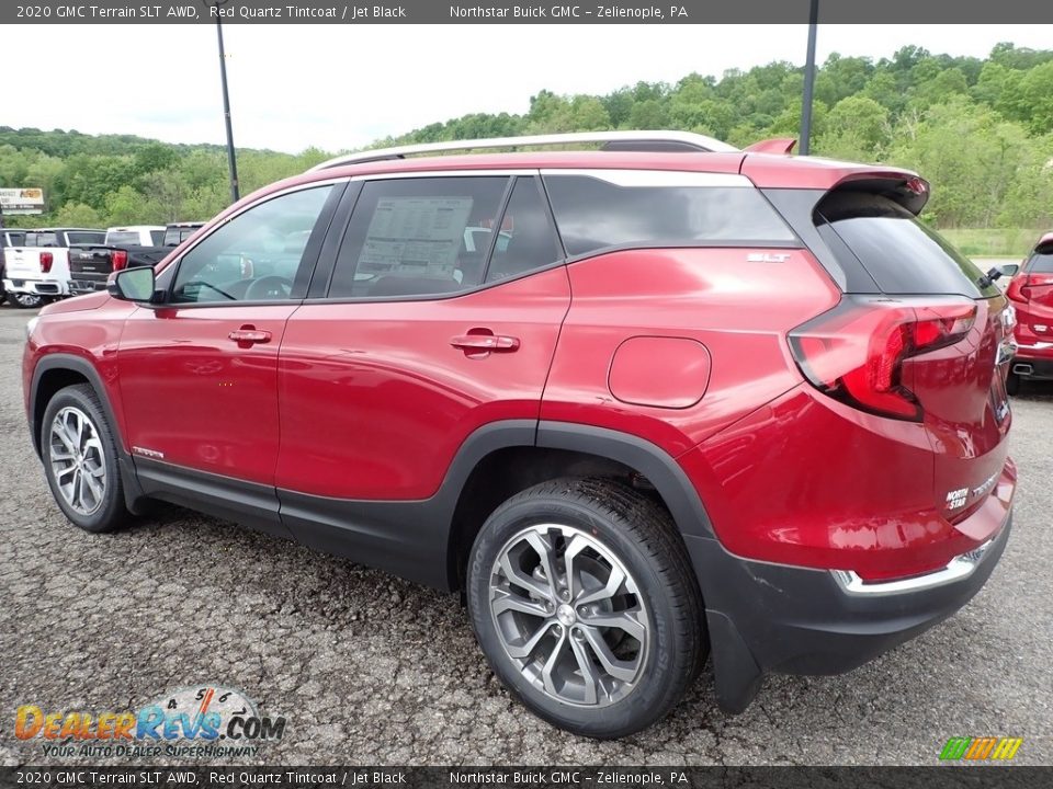 2020 GMC Terrain SLT AWD Red Quartz Tintcoat / Jet Black Photo #8