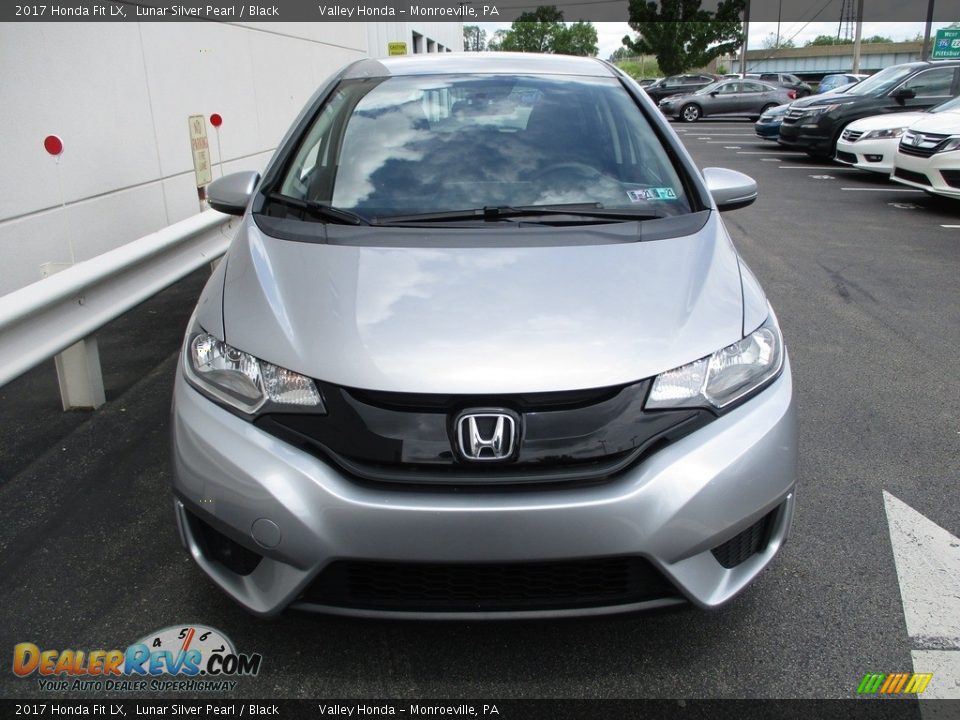 2017 Honda Fit LX Lunar Silver Pearl / Black Photo #8