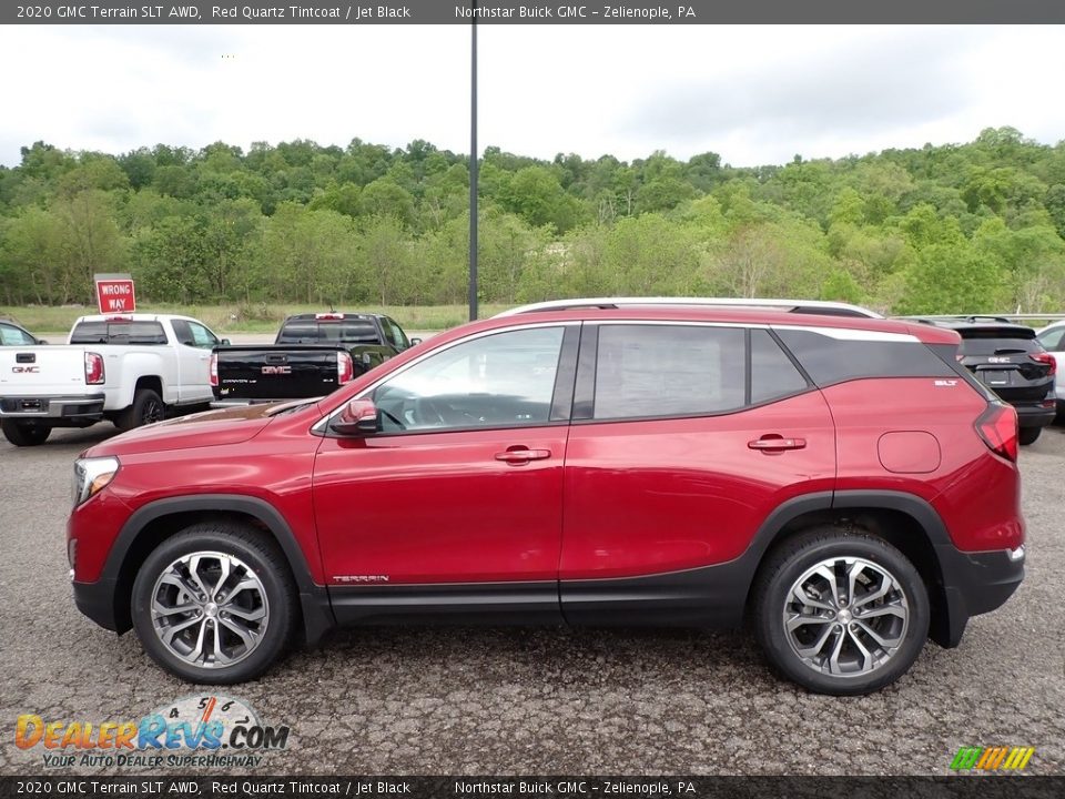 Red Quartz Tintcoat 2020 GMC Terrain SLT AWD Photo #9