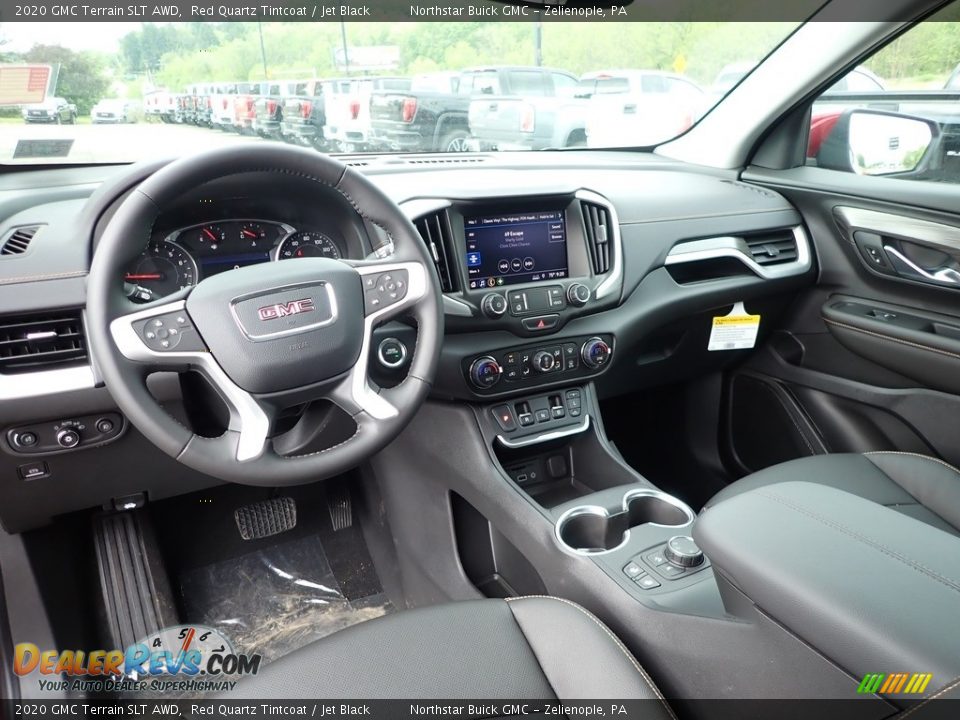 Jet Black Interior - 2020 GMC Terrain SLT AWD Photo #15