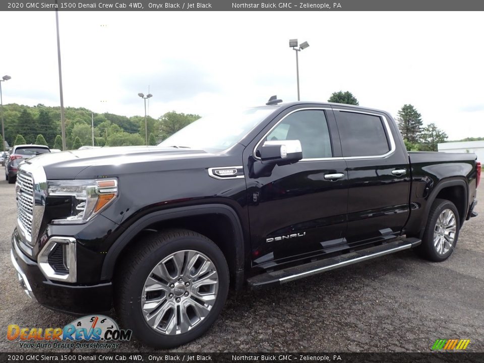Onyx Black 2020 GMC Sierra 1500 Denali Crew Cab 4WD Photo #1