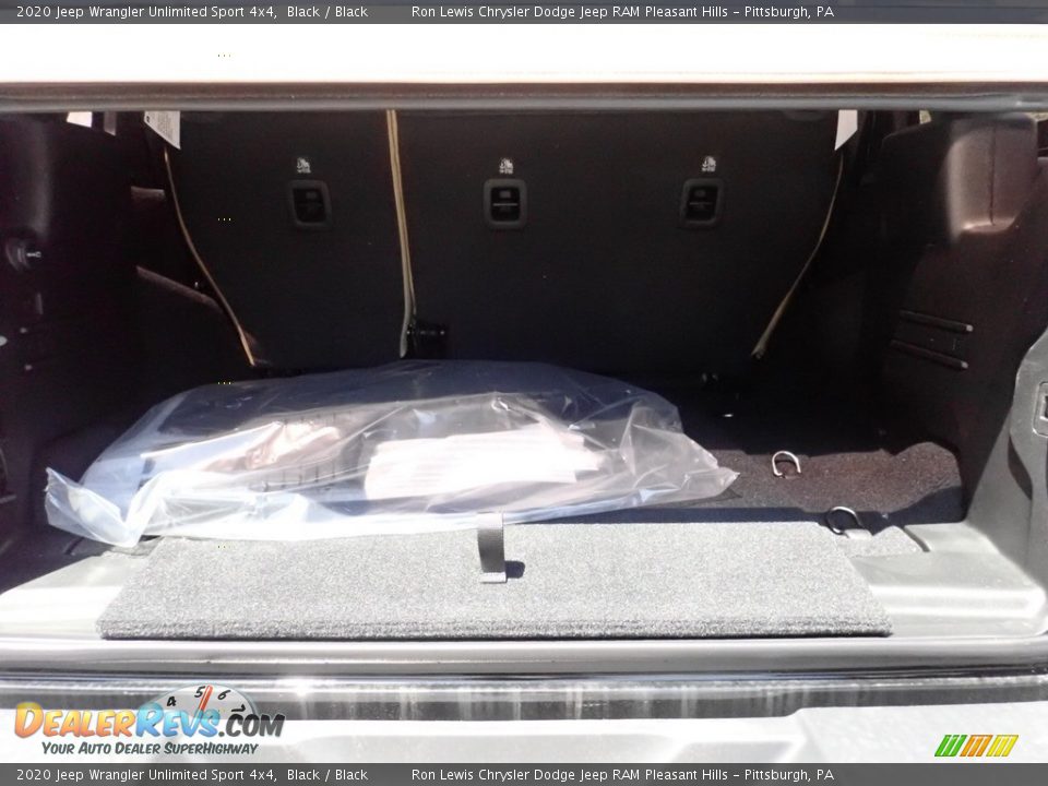 2020 Jeep Wrangler Unlimited Sport 4x4 Black / Black Photo #9